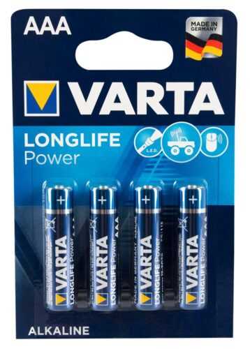 4 Varta AAA Batteries