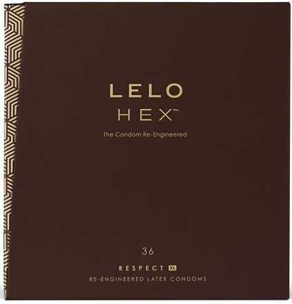 LELO Hex Respect – XL kondómy (36 ks)
