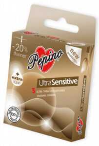 Pepino Ultra Sensitive – tenké kondómy (3 ks)
