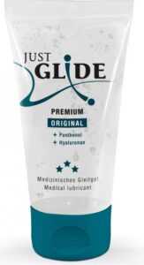 Just Glide Premium Original vegan water based lubricant 50ml